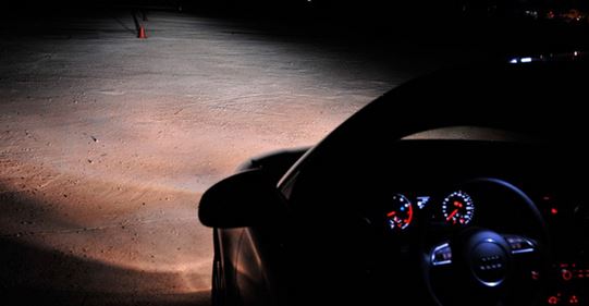 Halogen low beam is too dim to clear the road ahead