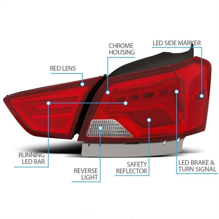 tail light for 2015 chevy impala 7
